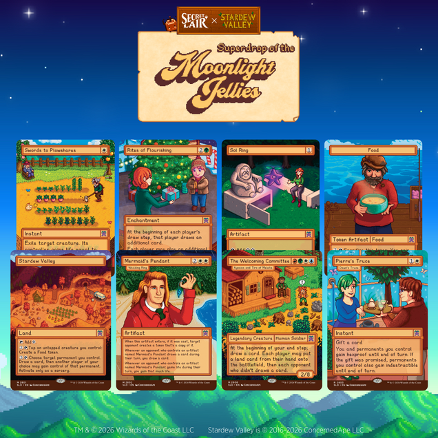 Magic the Gathering - Secret Lair x Stardew Valley - Welcome To Stardew Valley - Non-Foil