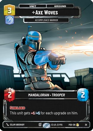 Axe Woves - Accomplished Warrior (39) (39) - Sector and Regional Promos Season 1 Foil