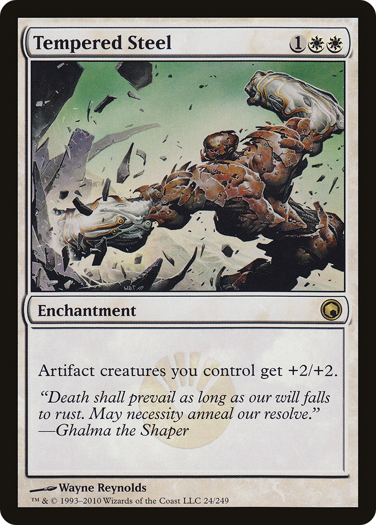 Tempered Steel (SOM-024) - Scars of Mirrodin