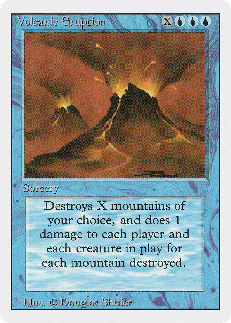 Volcanic Eruption (3ED-89) - Revised Edition