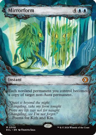 Mirrorform (Showcase) (ECL-308) - Lorwyn Eclipsed