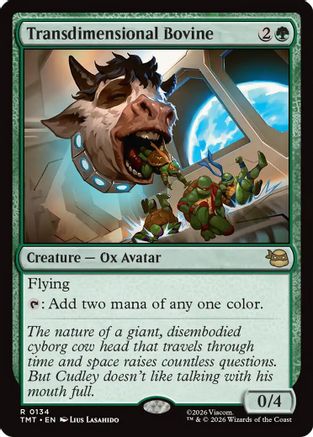 Transdimensional Bovine (TMT-134) - Teenage Mutant Ninja Turtles
