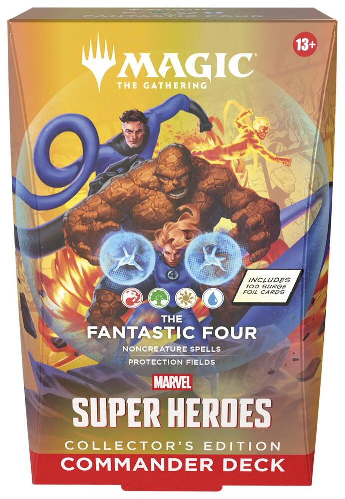 Magic the Gathering - Marvel Super Heroes -  The Fantastic Four (Collector Edition) - Commander Deck