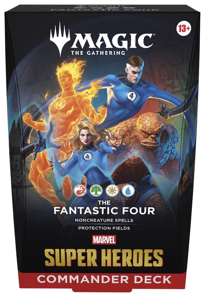Magic the Gathering - Marvel Super Heroes - Commander Deck - The Fantastic Four