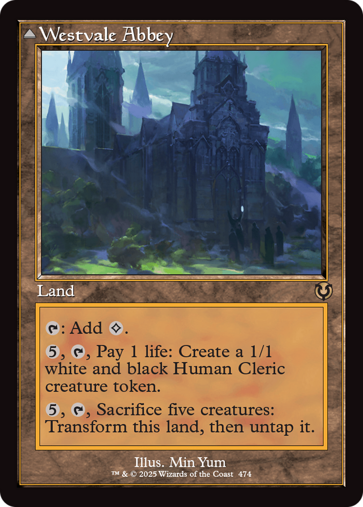 Westvale Abbey // Ormendahl, Profane Prince (INR-474) - Innistrad Remastered Foil
