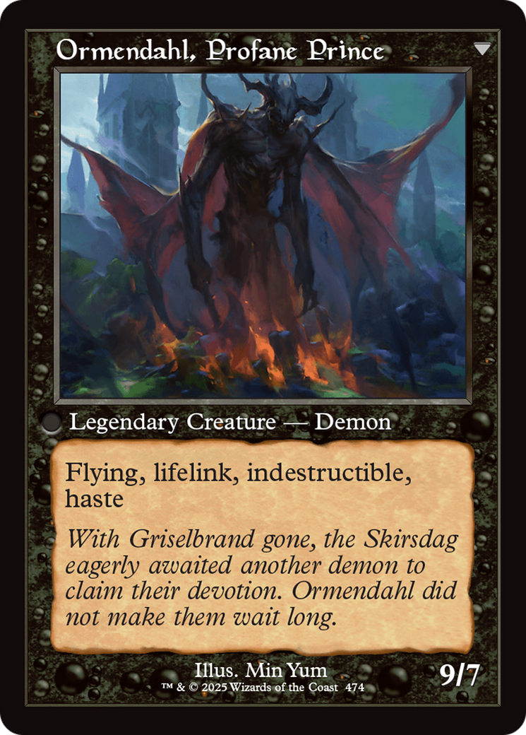 Westvale Abbey // Ormendahl, Profane Prince (INR-474) - Innistrad Remastered Foil