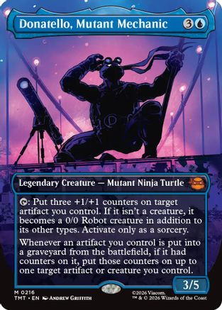 Donatello, Mutant Mechanic (Borderless) (TMT-216) - Teenage Mutant Ninja Turtles