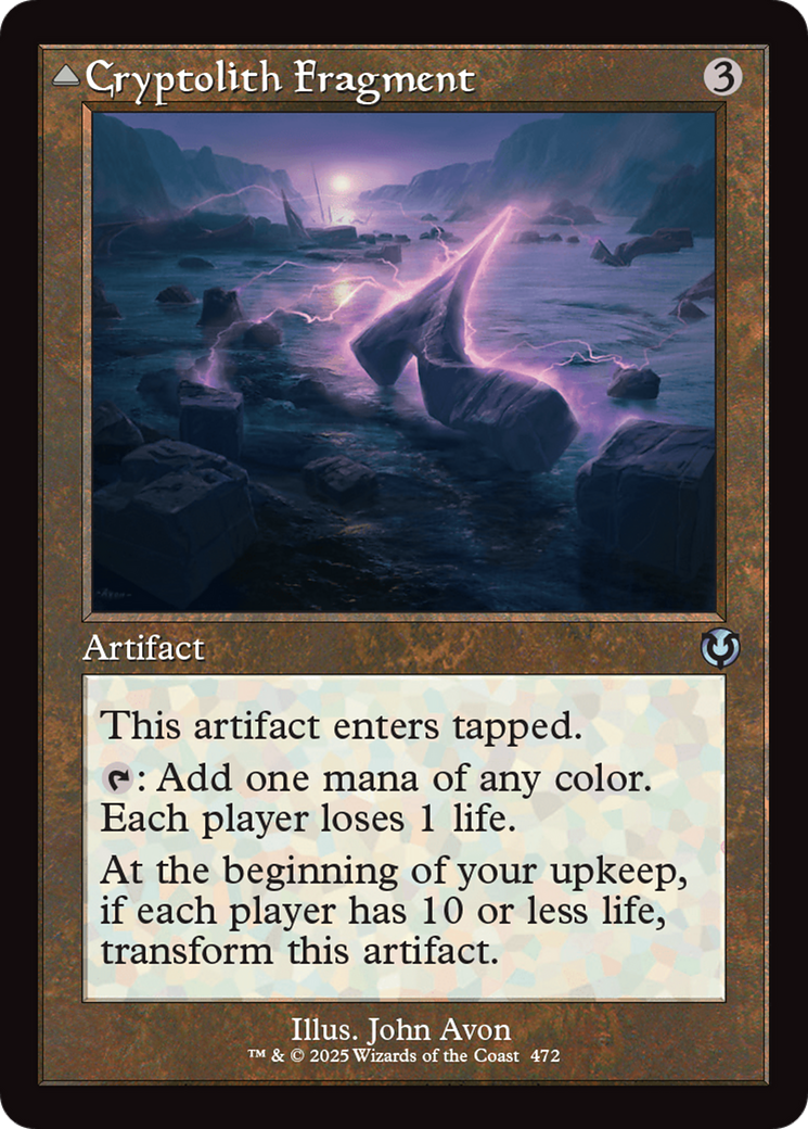 Cryptolith Fragment // Aurora of Emrakul (INR-472) - Innistrad Remastered Foil