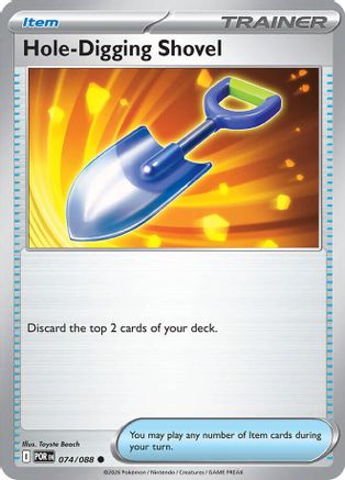 Hole-Digging Shovel 074 - ME03 Perfect Order - Common