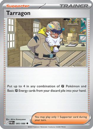 Tarragon 085/088 - ME03 Perfect Order - Uncommon