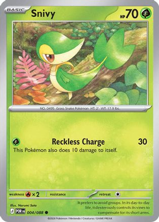 Snivy 004 - ME03 Perfect Order - Common