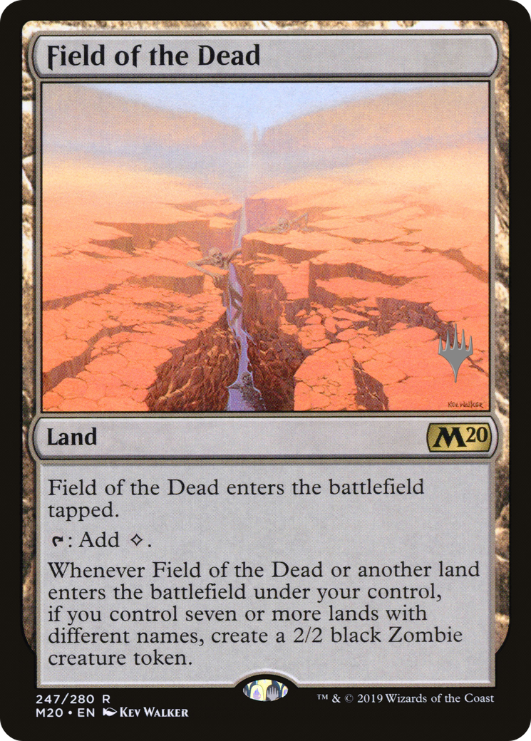 Field of the Dead (PPM20-247) - Core Set 2020 Promos Foil