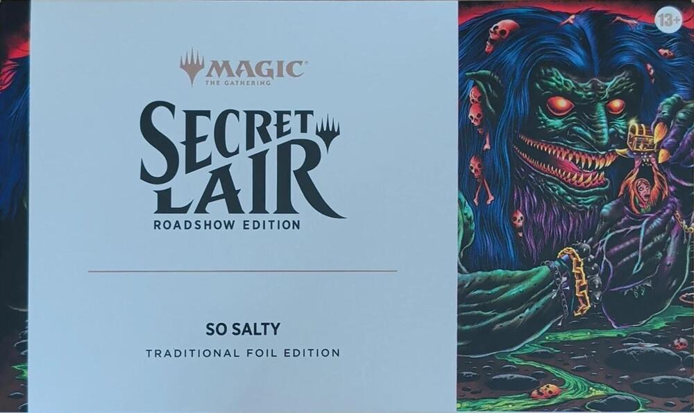 Magic the Gathering - Secret Lair -  So Salty - Traditional Foil