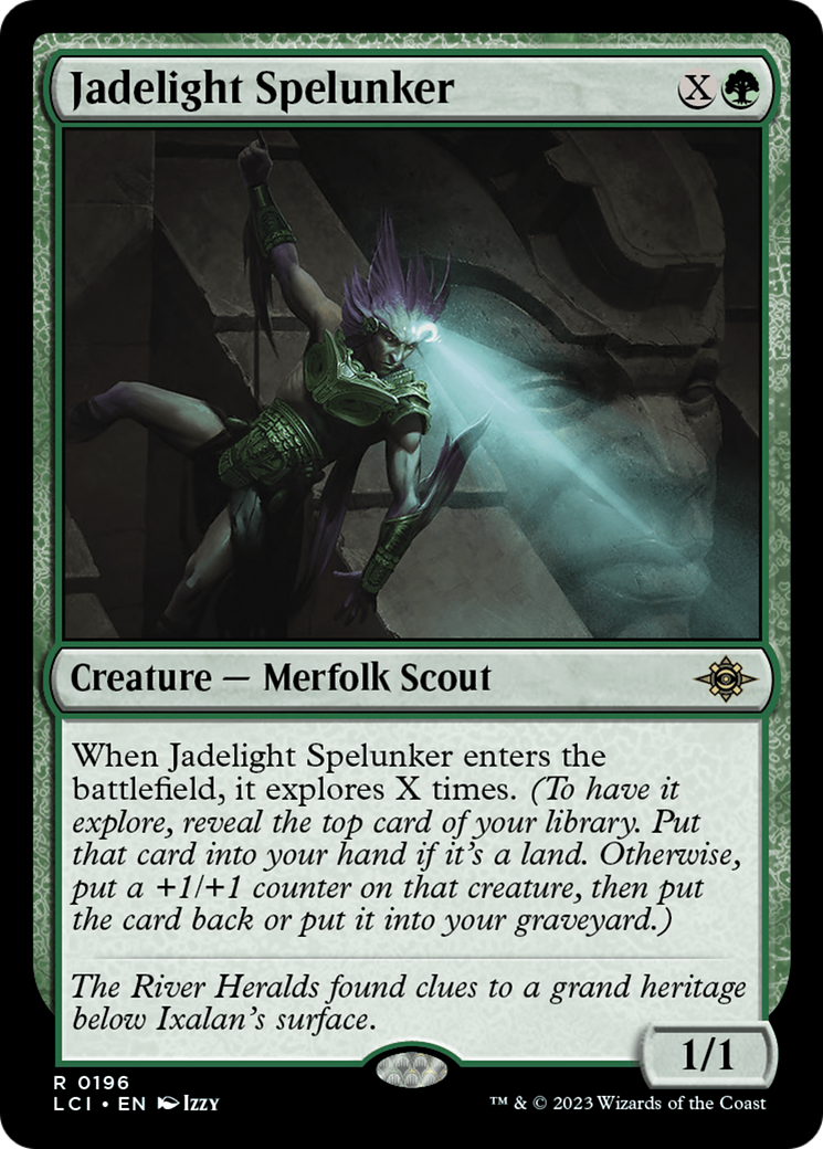 Jadelight Spelunker (LCI-196) - The Lost Caverns of Ixalan