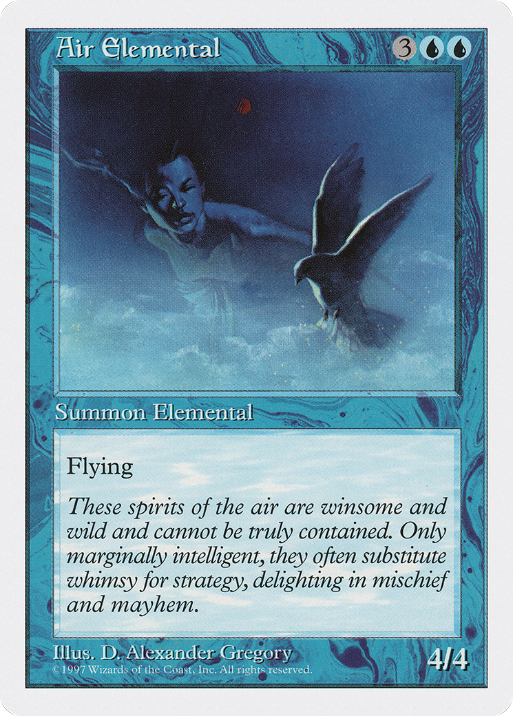 Air Elemental (5ED-71) - Fifth Edition