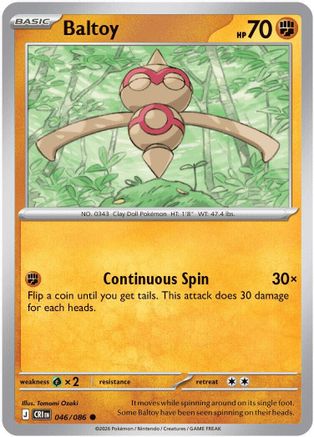 Baltoy 046 - ME04 Chaos Rising - Common