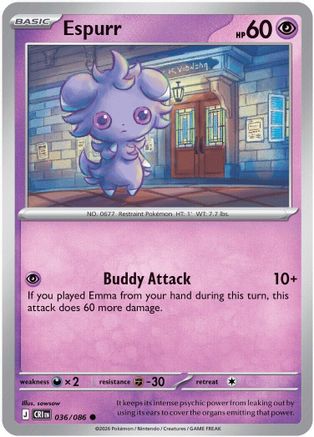 Espurr 036 - ME04 Chaos Rising - Common