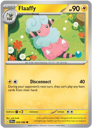 Flaaffy 028 - ME04 Chaos Rising - Common