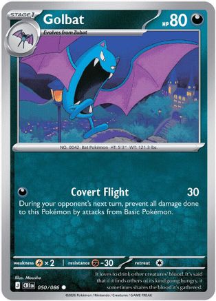 Golbat 050 - ME04 Chaos Rising - Common