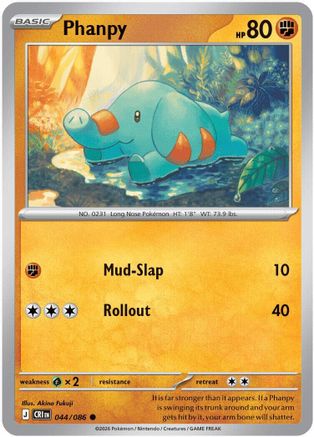 Phanpy 044 - ME04 Chaos Rising - Common