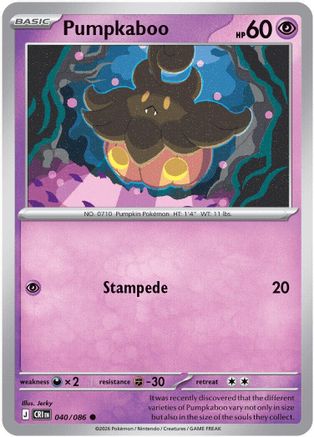 Pumpkaboo 040 - ME04 Chaos Rising - Common