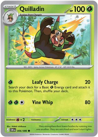 Quilladin 006 - ME04 Chaos Rising - Common