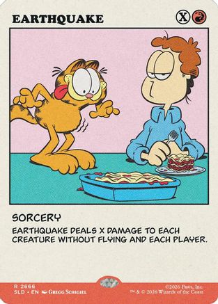 Earthquake (SLD-2666) - Secret Lair Drop Series Foil