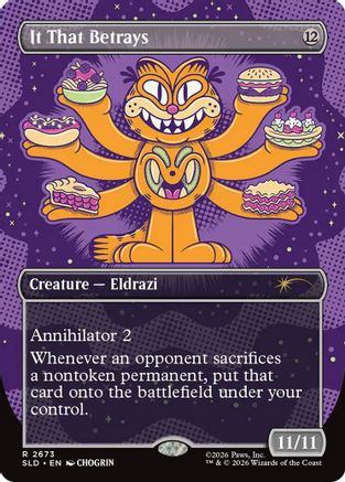 It That Betrays (SLD-2673) - Secret Lair Drop Series Foil