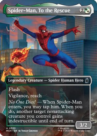 Spider-Man, To the Rescue (MSH-228) - Marvel Super Heroes