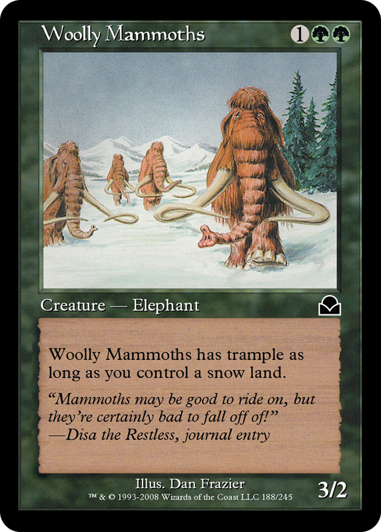 Woolly Mammoths (ME2-188) - Masters Edition II