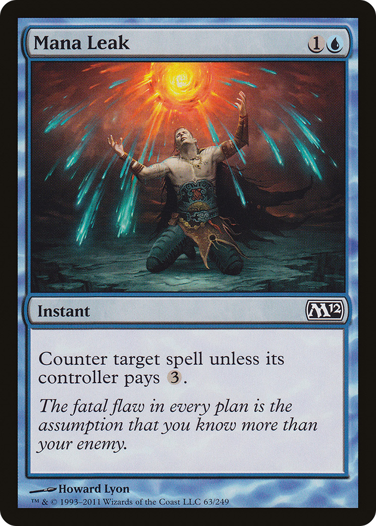 Mana Leak (M12-063) - Magic 2012 Foil