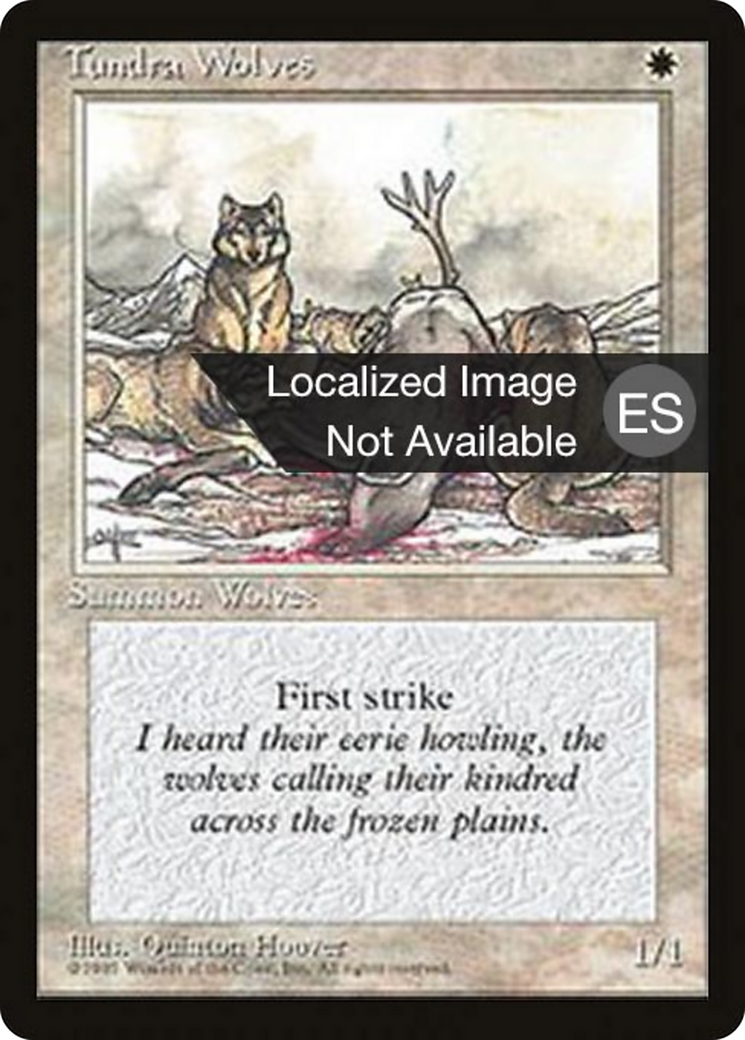 Tundra Wolves (4BB-53) - Fourth Edition Foreign Black Border