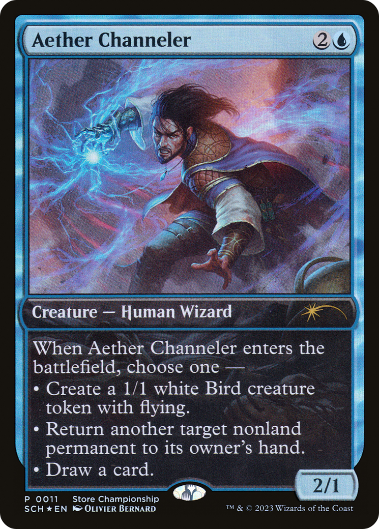 Aether Channeler (GAME-011) - Store Championships Foil