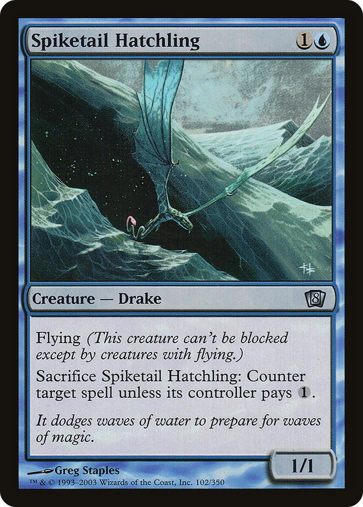 Spiketail Hatchling (8ED-102) - 8th Edition
