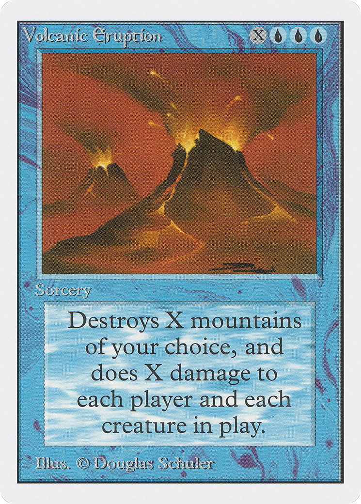 Volcanic Eruption (2ED-89) - Unlimited Edition