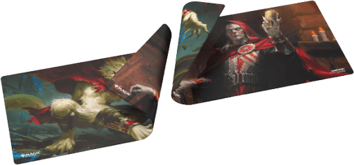 Magic: The Gathering - Reality Fracture - Double-Sided Playmat - Edgar, Ancient Bloodlord/Edgar, Moonlit Sovereign