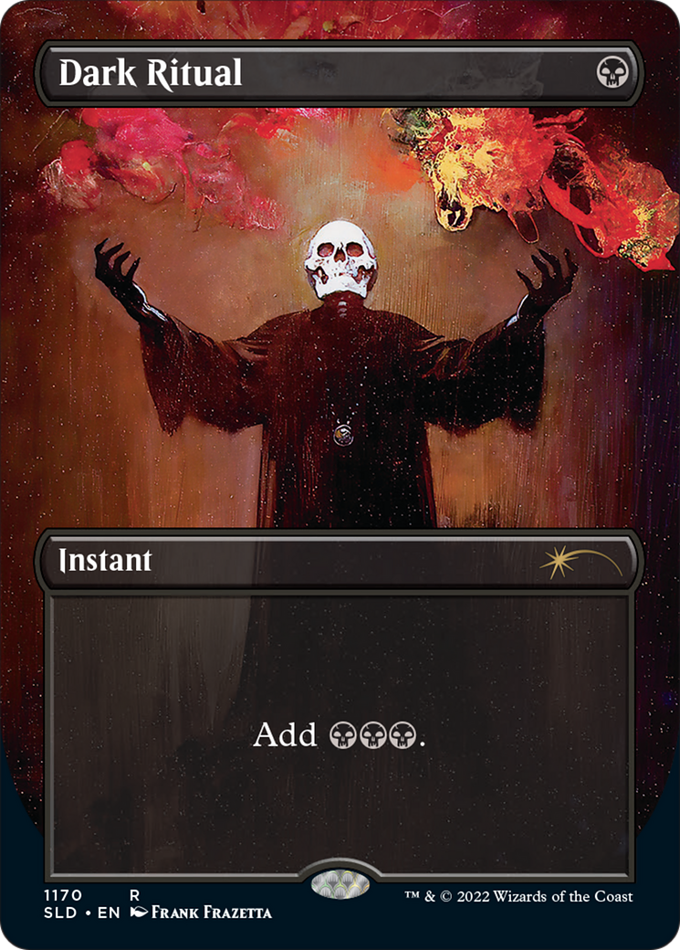 Dark Ritual (SLD-1170) - Secret Lair Drop (Borderless) Foil