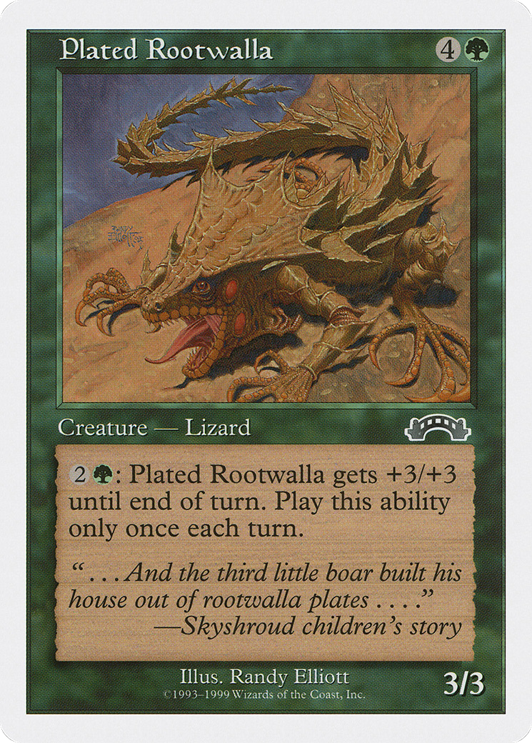 Plated Rootwalla (BRB-52) - Battle Royale Box Set