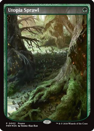 Utopia Sprawl (MFP-002) - MagicFest Promo Cards Foil