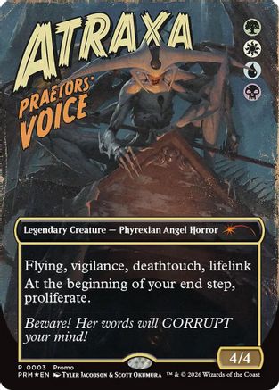 Atraxa, Praetors' Voice (MFP-003) - MagicFest Promo Cards Foil
