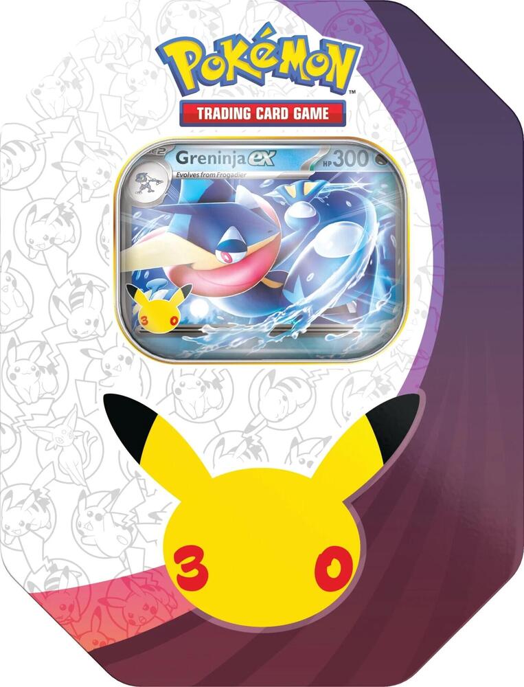 Pokemon 30th Anniversary - EX Tin - Greninja