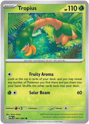 Tropius 001 - ME05 Pitch Black - Common