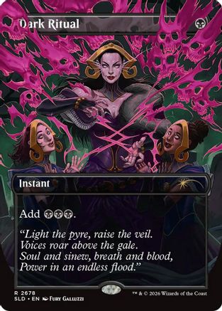 Dark Ritual (2678) (SLD-2678) - Secret Lair Drop Series