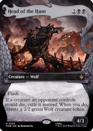 Head of the Hunt (Showcase) (HOB-224) - The Hobbit Foil
