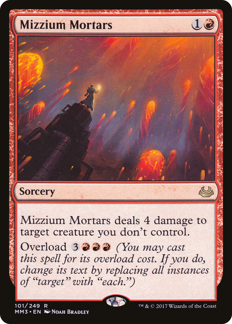 Mizzium Mortars (MM3-101) - Modern Masters 2017 Foil