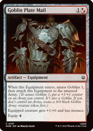 Goblin Plate Mail (HOB-157) - The Hobbit Foil