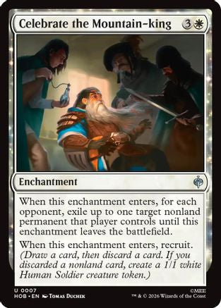 Celebrate the Mountain-king (HOB-007) - The Hobbit Foil