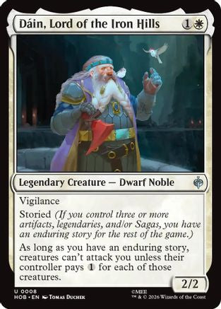 Dain, Lord of the Iron Hills (HOB-008) - The Hobbit Foil
