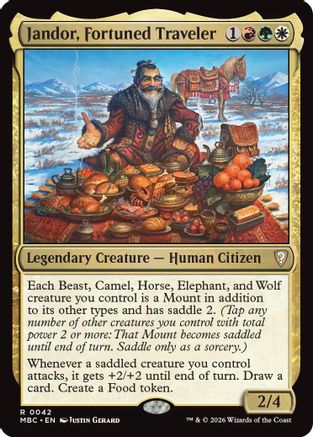 Jandor, Fortuned Traveler (MBC-042) - Mystery Booster Commander Edition