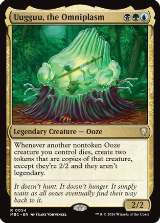 Uugguu, the Omniplasm (MBC-054) - Mystery Booster Commander Edition